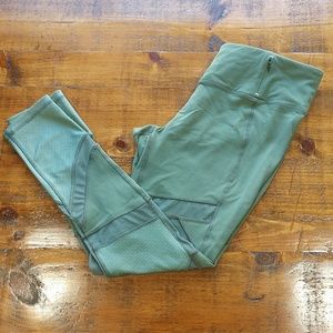 Calia L Green Mesh Leggings